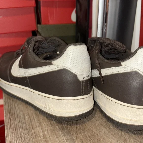 Nike Air Force 1 Brown Leather Size 13 - Used - Picture 4 of 7